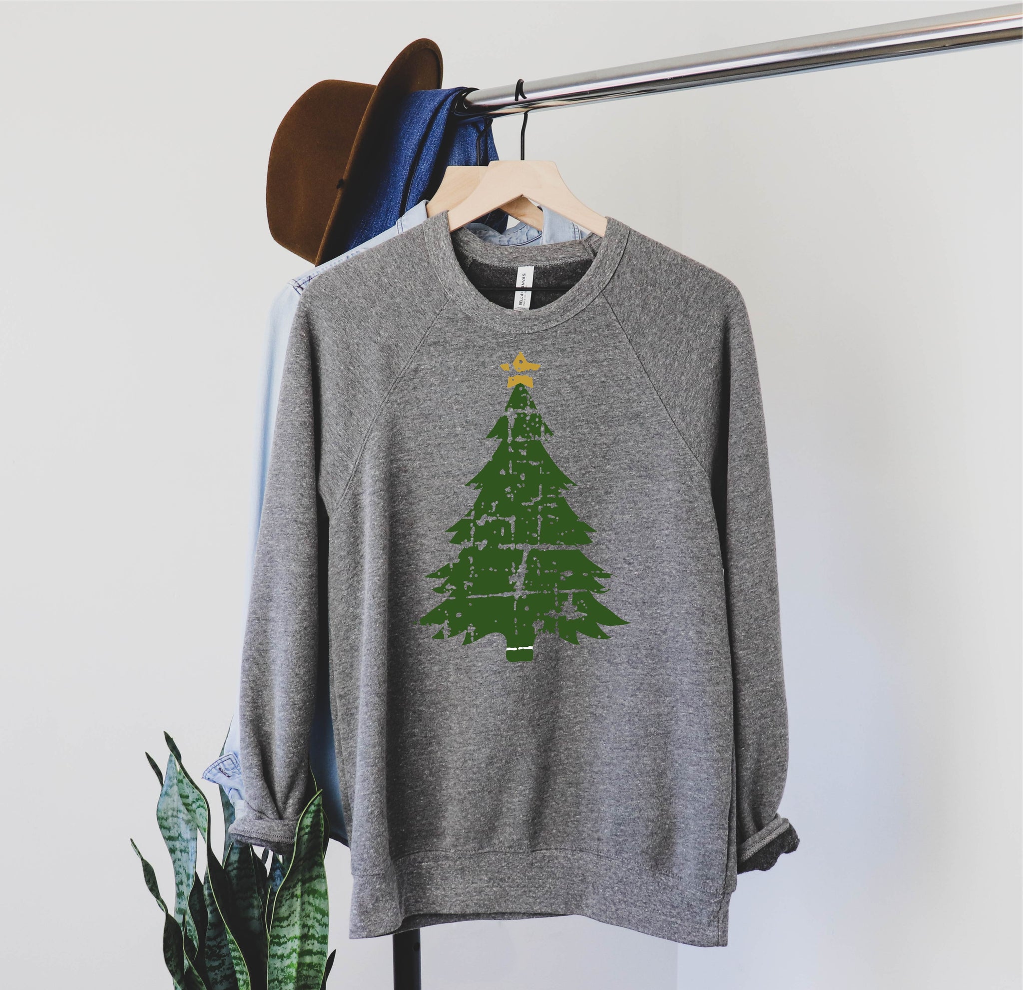 Christmas tree sweatshirt on sale